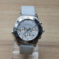 Marc Jacobs Blade White Dial White Leather Strap Watch for Women - MBM1187