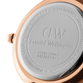 Daniel Wellington Classic Petite Sheffield White Dial Black Leather Strap Watch For Women - DW00100230