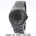 Marc Jacobs Pelly Black Dial Black Silicone Strap Watch for Women - MBM2531