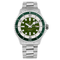 Breitling Superocean Automatic 44mm Navy Green Dial Green Rubber Strap Watch for Men - A17376A31L1A1