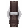 Burberry The City Gold Dial Brown Leather Strap Watch for Men - BU9011