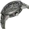 Burberry The City Grey Dial Gunmetal Grey Steel Strap Watch for Men - BU9381