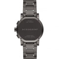 Burberry The City Grey Dial Gunmetal Grey Steel Strap Watch for Men - BU9381