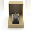 Burberry The City Black Dial Black Steel Strap Watch for Men - BU9902