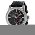 Burberry Endurance Sport Chronograph Black Dial Black Rubber Strap Watch for Men - BU7700