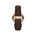 Burberry The City Brown Dial Brown Leather Strap Watch for Men - BU9013