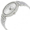 Michael Kors Darci Silver Dial Silver Stainless Steel Strap Watch for Women - MK3190