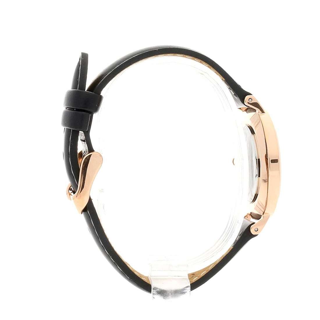 Daniel Wellington Petite Sheffield White Dial Black Leather Strap Watch For Women - DW00100174