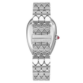 Bvlgari Serpenti Seduttori Diamonds Silver Dial Silver Steel Strap Watch for Women - SERPENTI103361