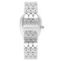 Bvlgari Serpenti Seduttori Quartz White Dial Silver Steel Strap Watch for Women - SERPENTI103141
