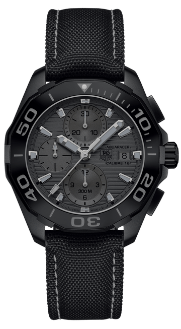 Tag Heuer Aquaracer Titanium Grey Dial Watch for Men - CAY218B.FC6370