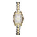 Fossil Molly Silver Dial Two Tone Steel Strap Watch for Women - ES3287