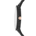 Emporio Armani Interchangeable Black Dial Black Steel Strap Watch For Men - AR80021