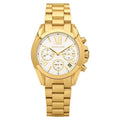 Michael Kors Lexington Quartz Gold Dial Gold Steel Strap Watch For Women - MK6267