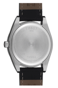 Tissot Gentleman Black Dial Black Leather Strap Watch For Men - T127.410.16.051.00