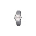 Calvin Klein Minimal Silver Dial Silver Mesh Bracelet Watch for Men - K3M211Y6