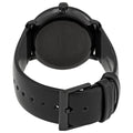 Calvin Klein High Noon Quartz Black Dial Black Leather Strap Watch for Men - K8M214CB