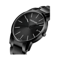 Calvin Klein City Quartz Black Dial Black Steel Strap Watch for Men - K2G2G4B1