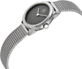 Calvin Klein Minimal Grey Dial Silver Mesh Bracelet Watch for Women - K3M2312X