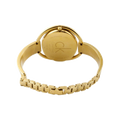 Calvin Klein Impetuous White Dial Gold Steel Strap Watch for Women - K4F2N516