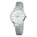 Calvin Klein Even Quartz White Dial Silver Steel Strap Watch for Women - K7B21126