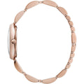 Calvin Klein Wavy White Dial Rose Gold Steel Strap Watch for Women - K9U23646