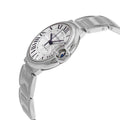Cartier Ballon Bleu De Cartier Silver Dial Silver Steel Strap Watch for Women - WSBB0048