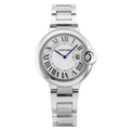 Cartier Ballen Bleu De Cartier Silver Dial Silver Steel Strap Watch for Women - W6920084