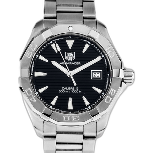 Tag Heuer Aquaracer Black Dial Watch for Men - WAY2110.BA0928