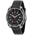 Gucci Dive Quartz Black Dial Black Rubber Strap Watch For Men - YA136303