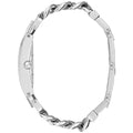 Guess MOD G Diamonds Silver Dial Silver Steel Strap Watch for Women - GW0294L1