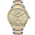 Burberry The Classic Gold Dial Two Tone Steel Strap Watch for Men - BU10011