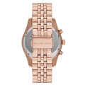 Michael Kors Lexington Rose Gold Dial Rose Gold Steel Strap Watch for Men - MK8319
