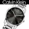 Calvin Klein City Black Dial Silver Steel Strap Watch for Men - K2G21161