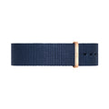 Daniel Wellington Classic Bayswater Black Dial Black NATO Strap Watch For Men - DW00100277