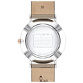 Coach Perry Silver Dial Light Brown Leather Strap Watch for Women - 14503119