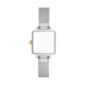 Coach Cass White Dial Silver Mesh Bracelet Watch for Women - 14503697