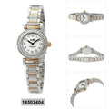 Coach Madison Crystals Silver Dial Two Tone Steel Strap Watch for Women - 14502404