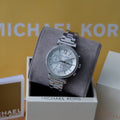 Michael Kors Sofie Quartz Silver Dial Silver Steel Strap Watch For Women - MK6575