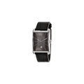 Calvin Klein Window Black Dial Black Leather Strap Watch for Men - K2M21107