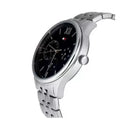 Tommy Hilfiger Damon Chronograph Blue Dial Silver Steel Strap Watch for Men - 1791416