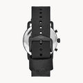 Fossil Commuter Black Dial Black Leather Strap Watch for for Men - FS5504