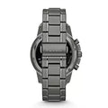 Fossil Dean Chronograph Black Dial Black Steel Strap Watch for Men - FS4721