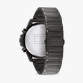 Tommy Hilfiger Mason Grey Dial Grey Steel Strap Watch for Men - 1791790