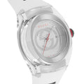 Gucci Sync Quartz White Dial White Rubber Strap Unisex Watch - YA137302