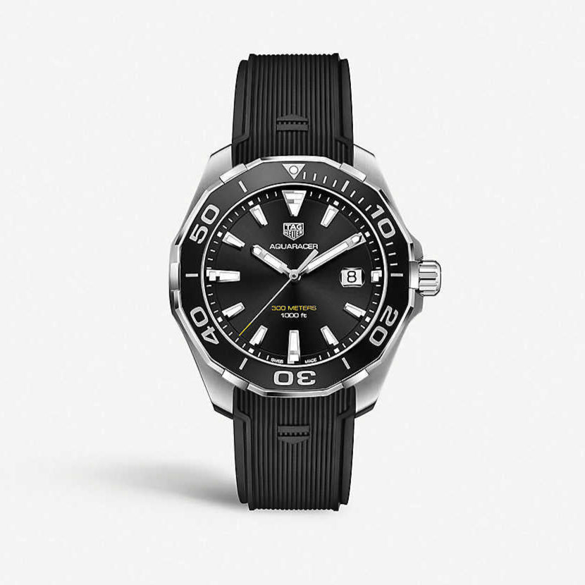Tag Heuer Aquaracer Black Dial Watch for Men -  WAY101A.FT6141