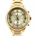 Tommy Hilfiger Claudia Gold Dial Gold Steel Strap Watch for Women - 1781821