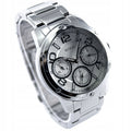 Guess Confetti Silver Dial Silver Steel Strap Watch for Women - W0778L1