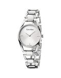 Calvin Klein Dainty Diamonds Silver Dial Sliver Steel Strap Watch for Women - K7L2314T