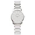 Calvin Klein City Silver Dial Silver Steel Strap Watch for Women - K2G23148